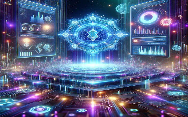 Illustration of staking process on Golos Blockchain through DappRadar interface