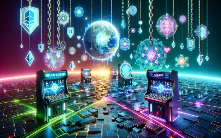 Arcade Multi-Chain Expansion Illustration