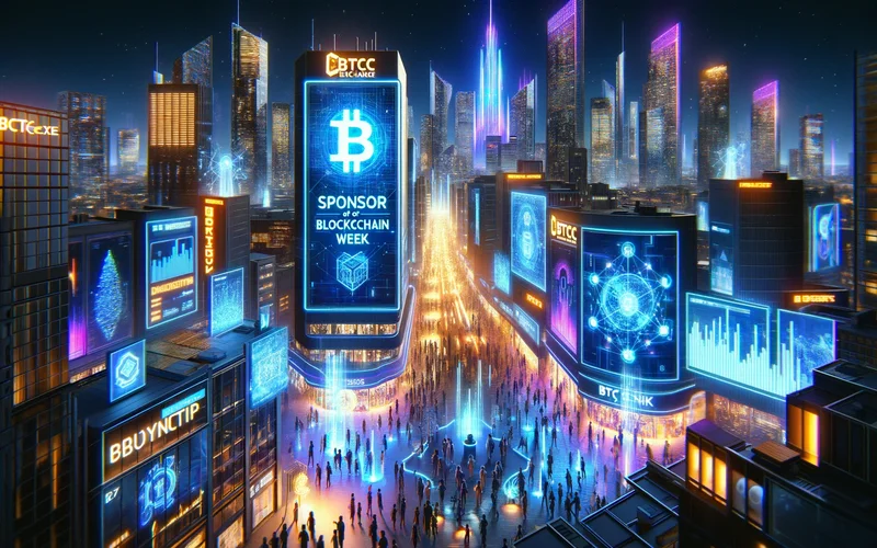 BTCC Exchange Paris Blockchain Week 2024 booth