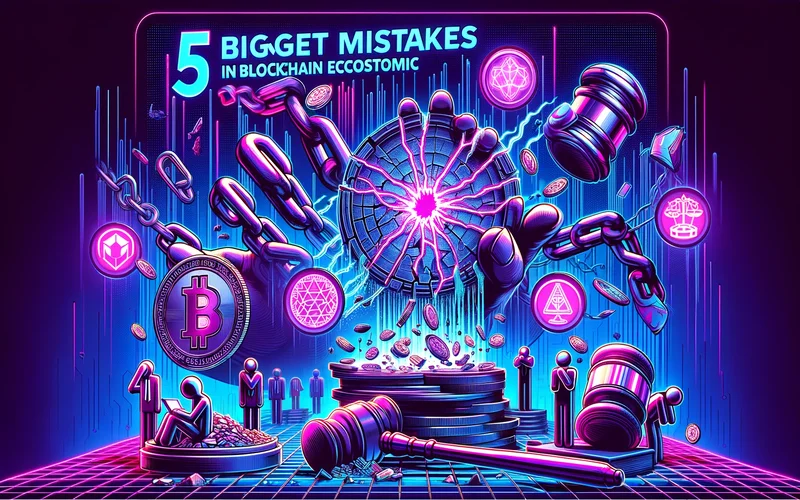 Common Blockchain Ecosystem Mistakes Illustrated.