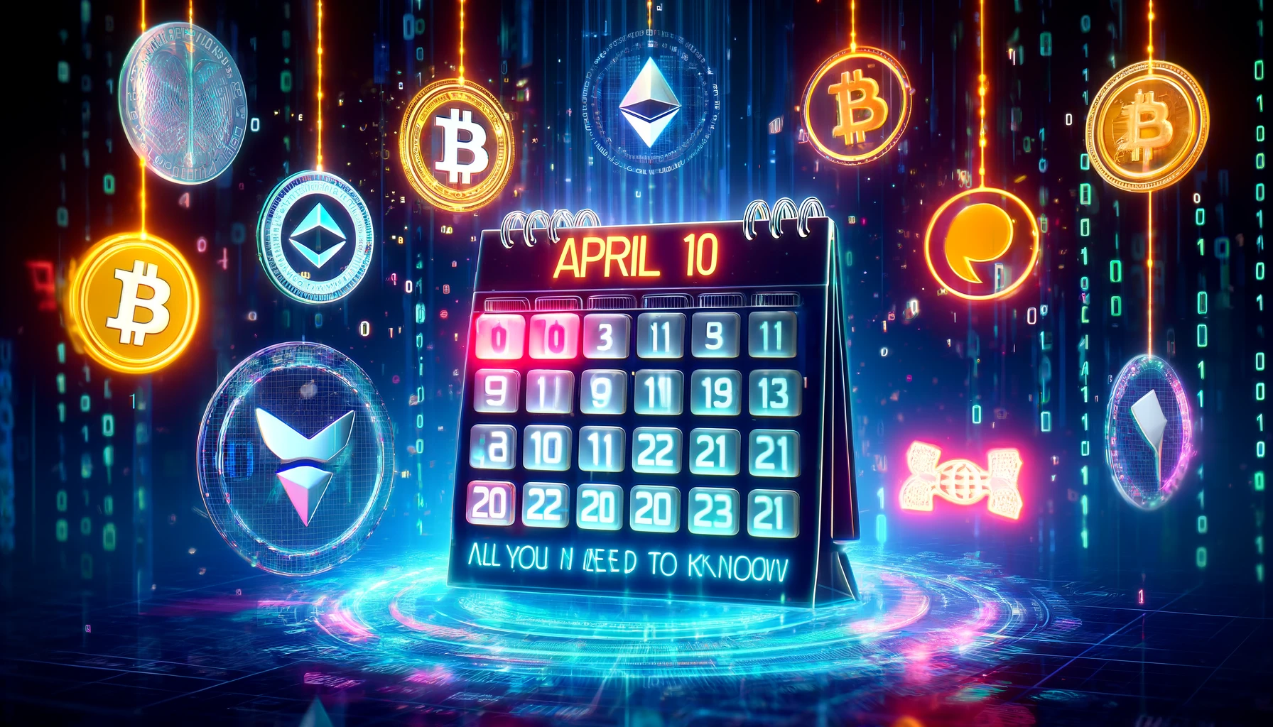 Bitcoin price chart around April 10, CPI and FOMC meeting impact