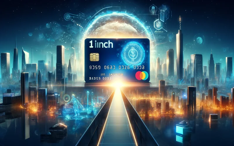 1inch Card collaboration with Mastercard and Baanx