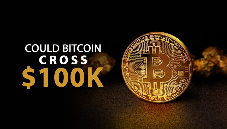 Bitcoin symbol with Federal Reserve building in the background