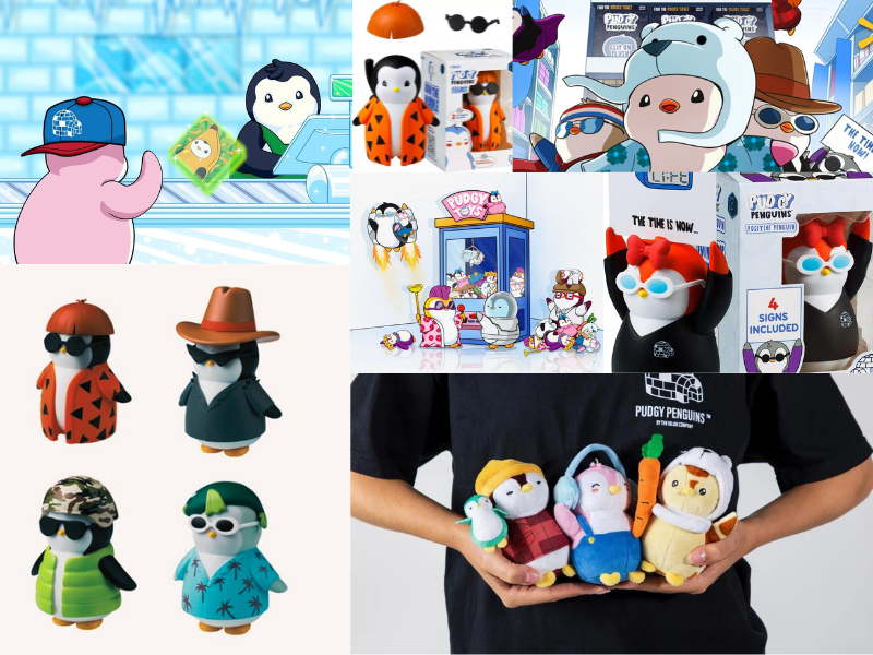 Pudgy Penguins celebrates over 1 million toys sold globally in the past year.