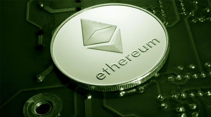 Ethereum price chart highlighting key price points and SEC approval of ETFs.