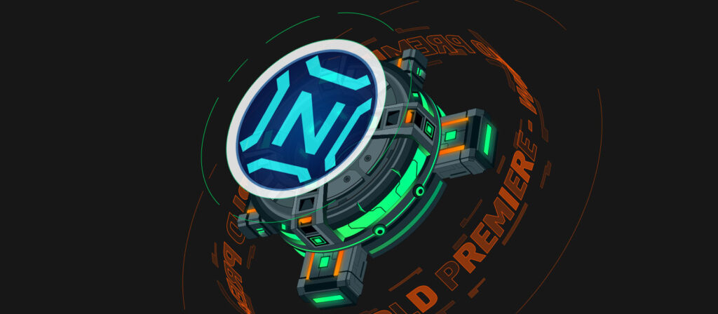 Visual representation of Neuron (NRN) token in AI Arena, highlighting its role in NFT-powered gameplay.