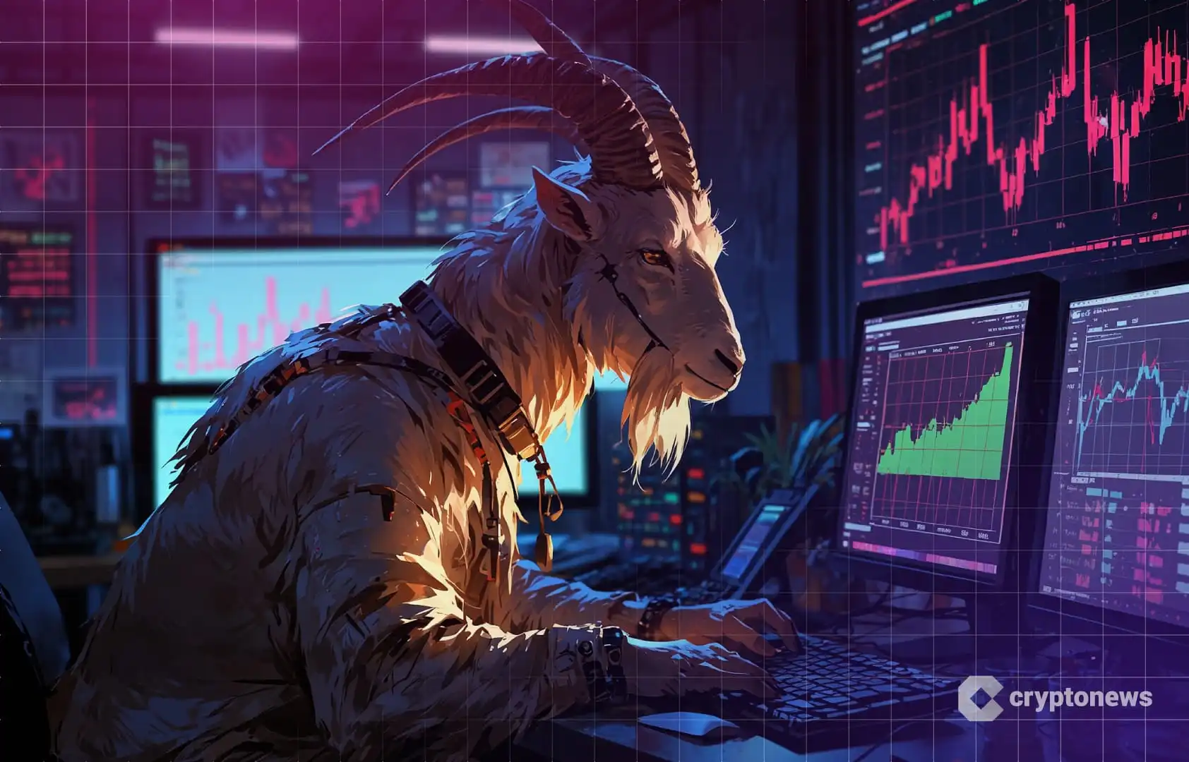 Overview of crypto market events including altcoin delisting, NFT trading, and GOAT token performance.