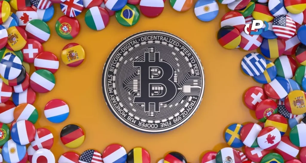 Global Bitcoin adoption trends across various countries