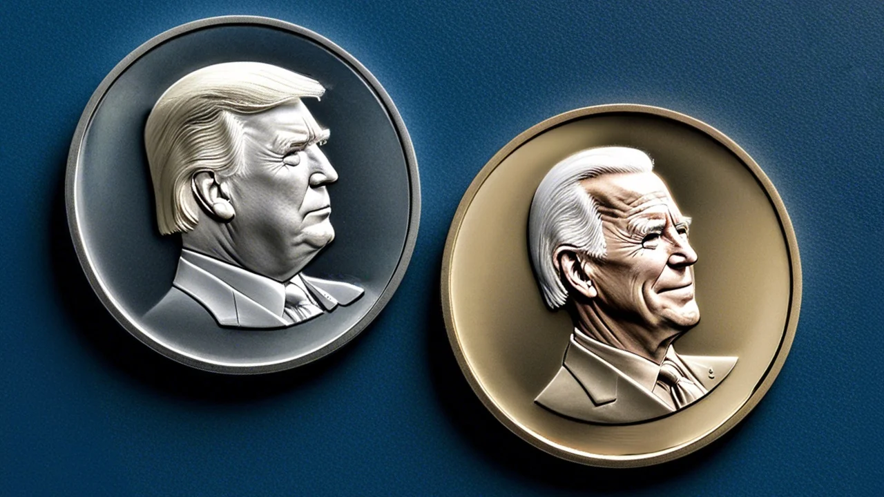 Experts discussing the potential effects of the US election on meme coin markets and crypto trends.