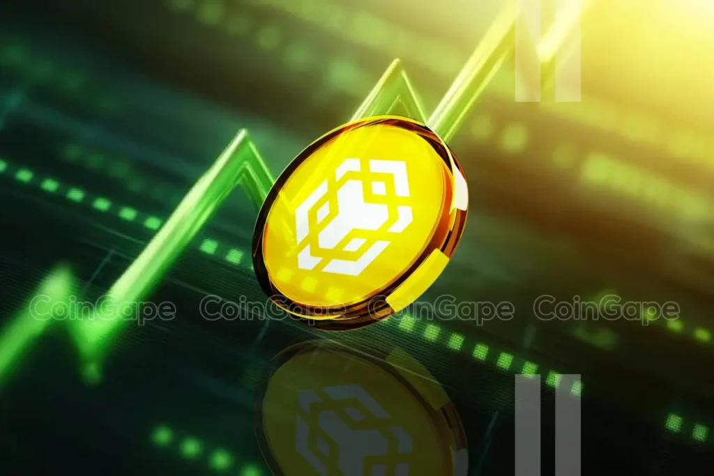BNB cryptocurrency price surge reaching $774 all-time high